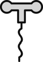 Corkscrew Vector Icon