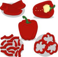 Sweet juicy tasty natural eco product pepper png