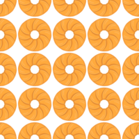 Pattern homemade cookie different taste in pastry biscuit png