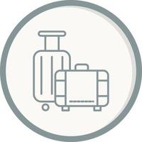 Baggage Vector Icon