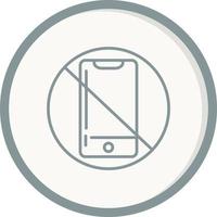 No cellphone Vector Icon