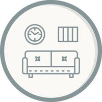 Waiting room Vector Icon