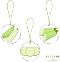 zoet sappig smakelijk natuurlijk eco Product groen courgette png