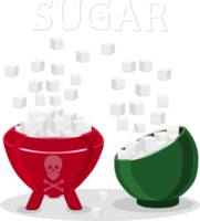 Various sweet tasty sugar png