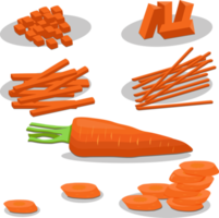 Sweet juicy tasty natural eco product carrot png