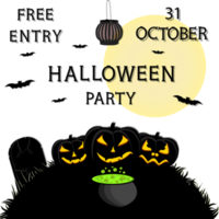 acessório de coleção para celebração feriado halloween png