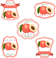 Sweet juicy tasty natural eco product peach png