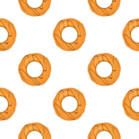 Pattern homemade cookie different taste in pastry biscuit png