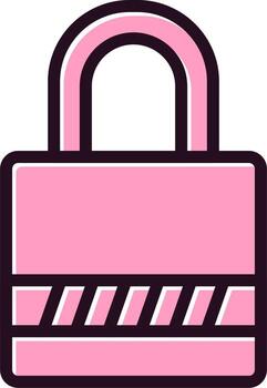 candado vector icono