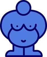 venus de willendorf vector icono