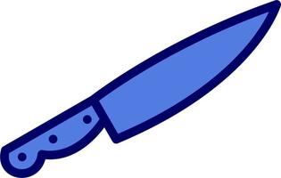 icono de vector de cuchillo