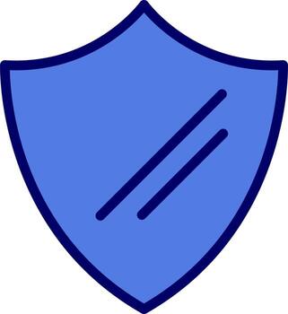 icono de vector de escudo