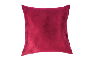 Pink pillow isolated on a transparent background png