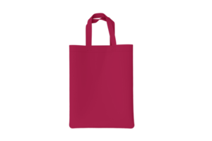 Rosa Tasche isoliert auf ein transparent Hintergrund png