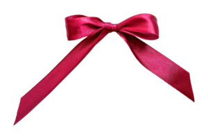 Pink ribbon isolated on a transparent background png