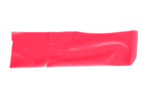 Pink tape isolated on a transparent background png