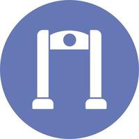 Metal detector Vector Icon