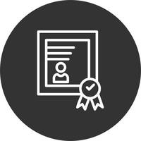 Certificat Vector Icon