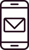 icono de vector de correo electrónico