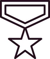 icono de vector de insignia