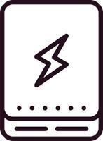 Power Bank Vector Icon