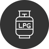 Gas Cylinder Vector Icon