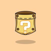 Treasure Bag Game vector