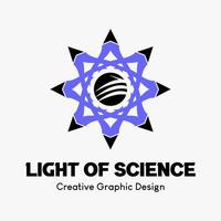 logo symbol for education. book icon in circle and pencil rotating sun light shape. education vector logo template.