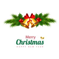 Merry christmas decorative festival wishes greeting design png