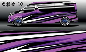 racing background vector for camper van car wraps and more