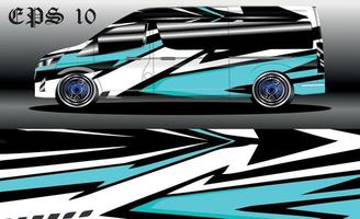 racing background vector for camper van car wraps and more