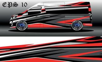 racing background vector for camper van car wraps and more