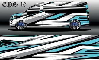 racing background vector for camper van car wraps and more