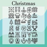 christmas pro new icon pack for download vector