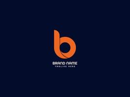 logotipo de la letra b vector