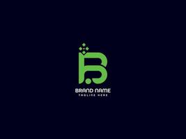 b letter logo vector
