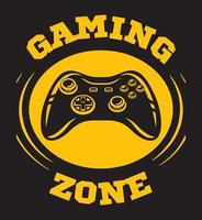 Gaming Zone Sign with Controller.
