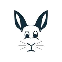 Rabbit vector icon illustration design