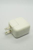 plug adapter with a white background. photo