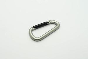 carabiner with a white background. photo