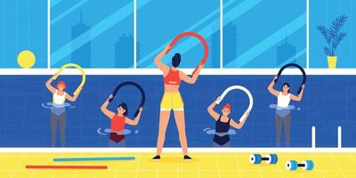 Swimming Pool Illustration vector