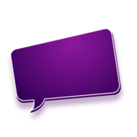Sale discount shape purple comment text box png