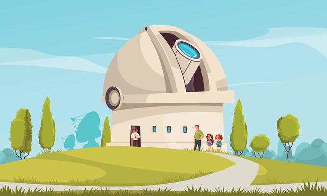 Observatory Building Background