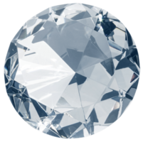 blå diamant ädelsten isolerat png