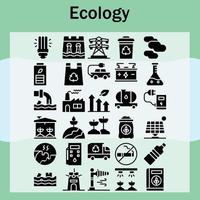 ecología icono paquete descargar gratis vector