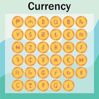 currency icon pack free download vector