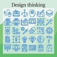 design thinking free icon pack download vector