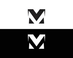 Letter M Logo Icon Unique Design Vector Illustration.
