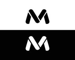 Letter M Logo Icon Design Symbol Illustration. vector