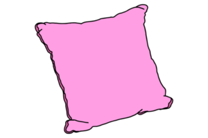 Plain Patterned Pillows png